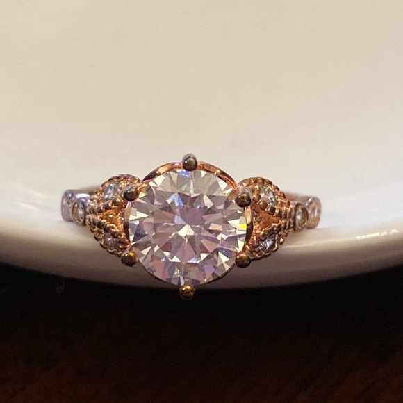 Rose ring (size 7) - Picture 2 of 2